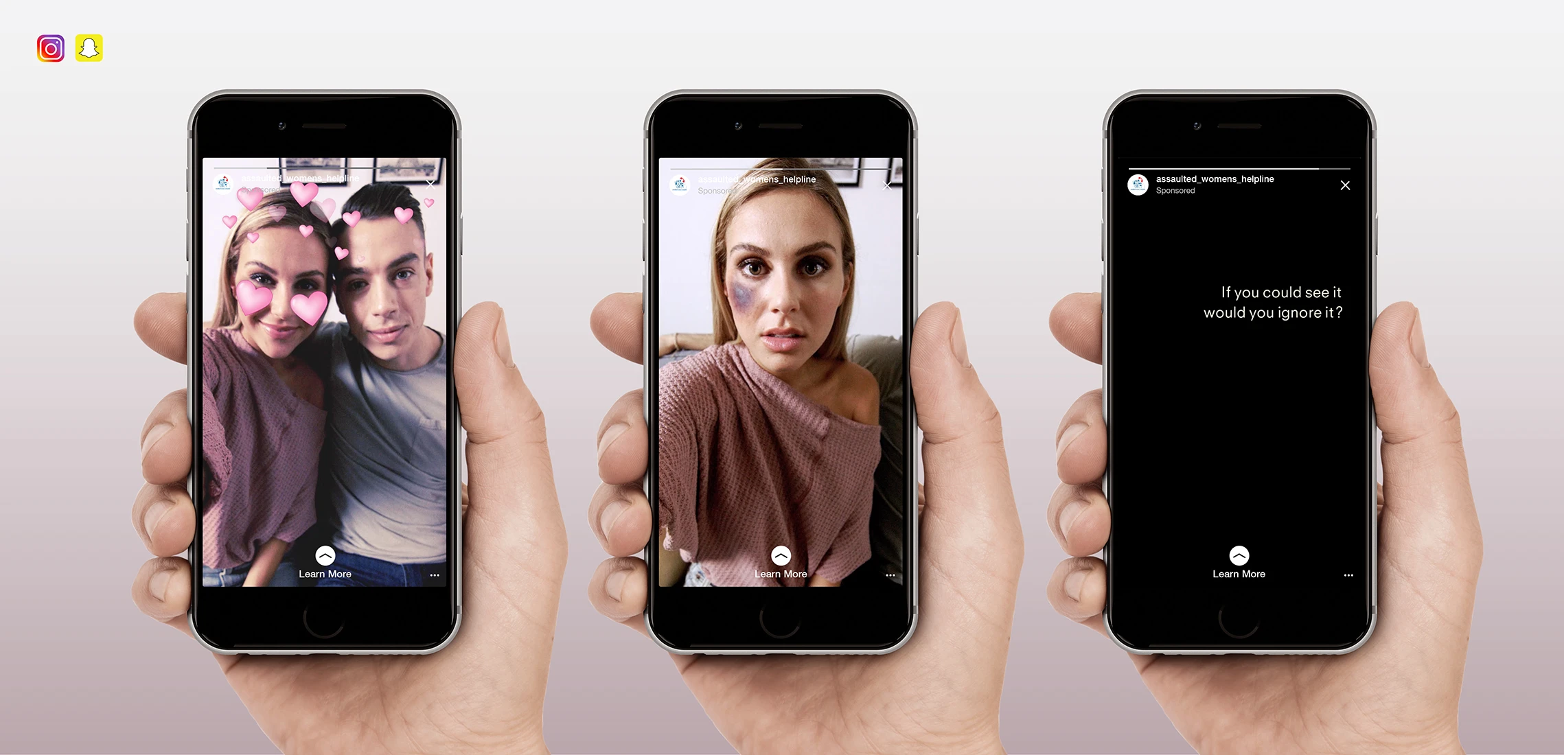 AWHL campaign on phones